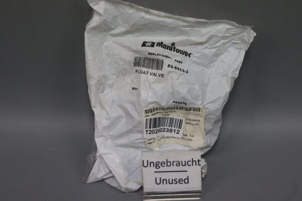 Manitowoc 83-6913-3 Schwimmerventil 8369133 f&uuml;r Eis-Maschine Unused OVP