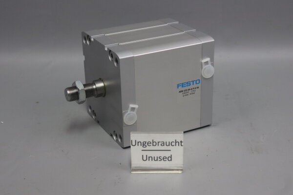 Festo ADN-125-60-A-P-A-S6 Kompaktzylinder 536393 Serie: C743 pmax: 10 bar Unused