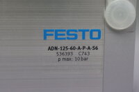 Festo ADN-125-60-A-P-A-S6 Kompaktzylinder 536393 Serie:...