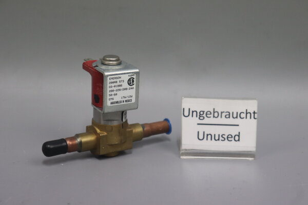Emerson 200RB 5T3 Magnetventil GS-01886 50/60Hz 208-220/208-240V 17/12W Unused