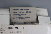 OMRON H3DS-ML Zeitrelais 0,1S~120h 24-230VAC 24-48VDC 50/60Hz Unused OVP