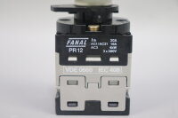 FANAL PR12 Nockenschalter 1103 AB 3~Phase 4KW 3x380V 20A LR 25706 Unused