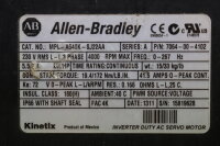 Allen Bradley MPL-A540K-SJ22AA Servomotor 5,5kW 4000rpm Unused