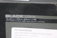 Inverto Black Ultra Quattro HGLN 40mm LNB IDLB-QUTL40-ULTRA-OPP Unused OVP