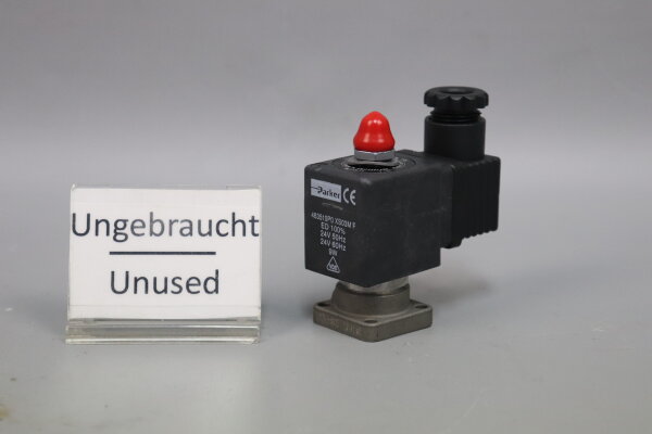 Parker 133F5408 Magnetventil 12bar+ Spule 483510P0 XS03M F 24V 9W Unused