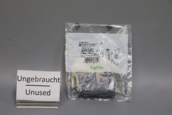 Schneider LUA1C11 Hilfskontakt TeSys- 036731 Unused OVP