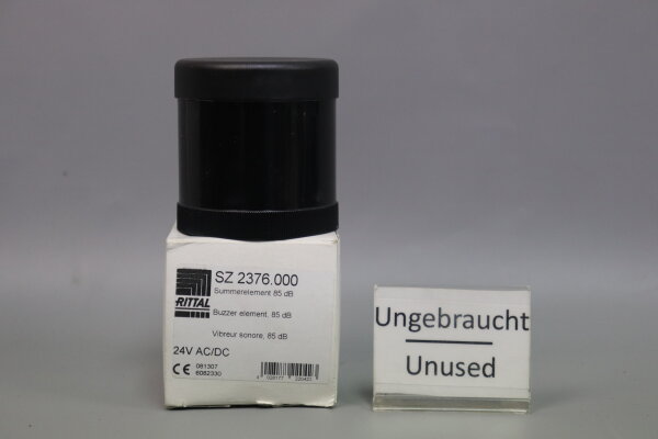 Rittal SZ 2376.000 Signals&auml;ule Summerelement 24V 85dB Unused OVP