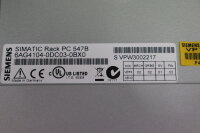 Siemens Simatic Rack PC 6AG4104-0DC03-0BX0 Vers.:02 Used