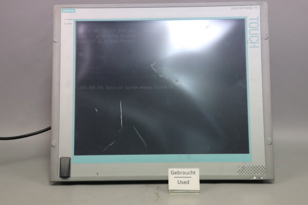 Siemens HMI IPC677C Panel A5E02713398 A02 6AV7894-0BH10-1AB0 FS 18 Used Tested