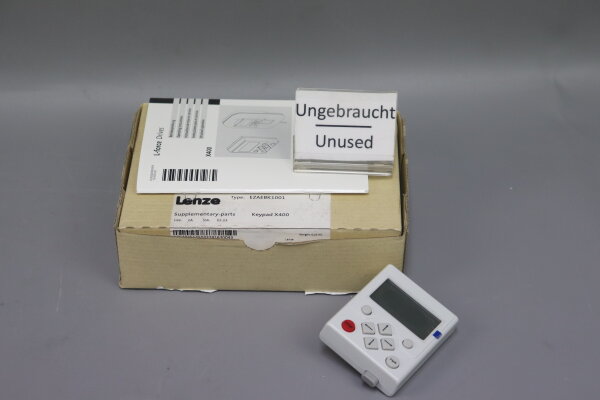 Lenze EZAEBK1001 Keypad X400 2A Unused OVP