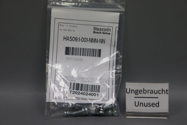 Rexroth Bosch HAS09.1-001-NNN-NN Antriebszubeh&ouml;r R911332680 Unused