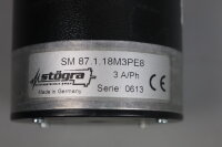 ST&Ouml;GRA SM 87.1.18M3PE8 Planetengetriebemotor 3A/Ph Serie:0613 I=8 PLE 80 Unused