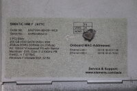 Siemens HMI IPC677C Panel 6AV7894-0BH30-1AC0 FS:25...