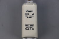 Hager NH1C Sicherungseinsatz 120kA LNH1100T 100A 500V 3x...