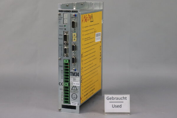 COOPER Tools TM34 Servo Controller 960901 Rev.03H/09 Used