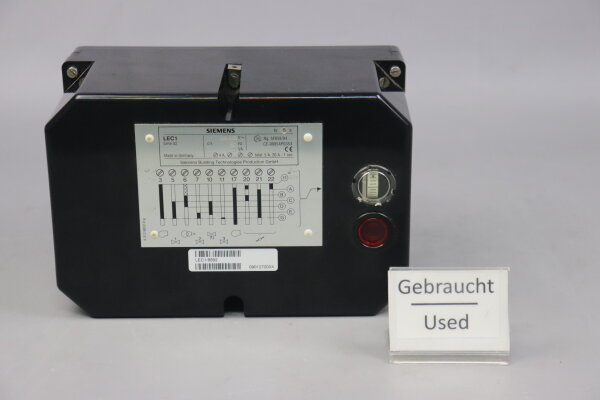 Siemens LEC1 Serie 02 Feuerungsautomat LEC1/8892 Used
