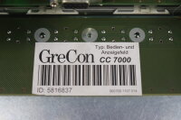 GreCon CC7000 Bedien Display 5816837 Used damaged