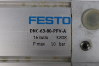 Festo Normzylinder DNC-63-80-PPV-A 10 bar Used