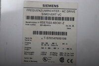 Siemens SIMOVERT 6SE7022-6EC61-Z Frequenzumrichter...