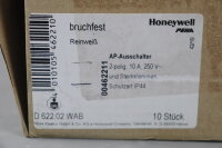 Honeywell PEHA 620-001 AP-Ausschalter 10xSt&uuml;ck Reinwei&szlig; Unused OVP