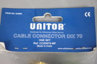 UNITOR DIX70 Cable Connector CCD5070-MF Unused sealed