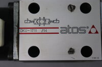 Atos DKU-1711/14 Magnetventil 24VDC 1,8A K Klasse:H...