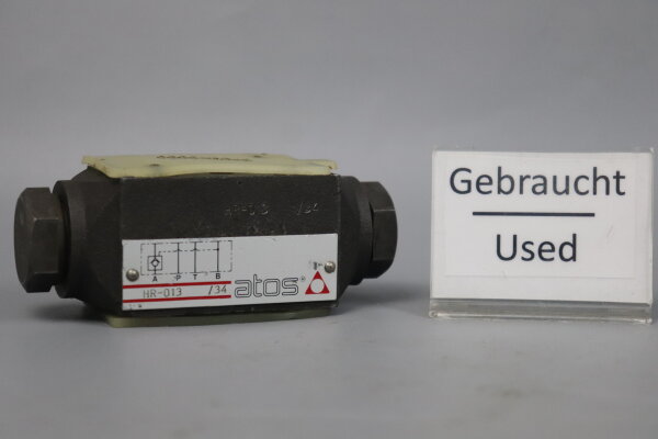 Atos HR-013 /34 R&uuml;ckschlagventil Zwischenplattenventil Used