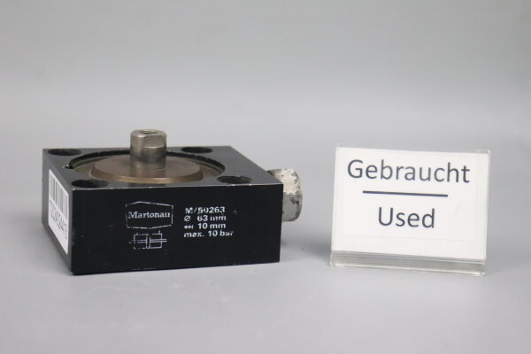 Martonair Norgren M/50263 Kurzhubzylinder 1-10bar &Oslash;36mm 10mm Used