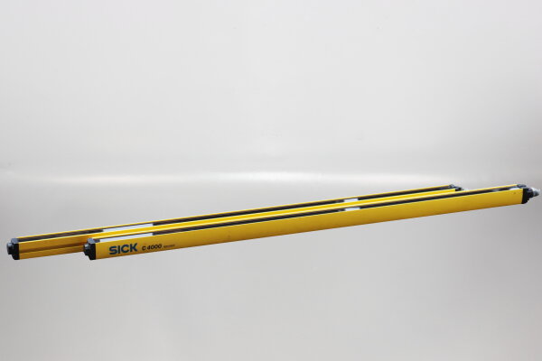 Sick C4000 C40S-1203CA010 1018647 Sender + C40E-1203CA010 1018648 Empf&auml;nger Used