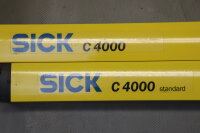 Sick C4000 C40S-1203CA010 1018647 Sender + C40E-1203CA010 1018648 Empf&auml;nger Used