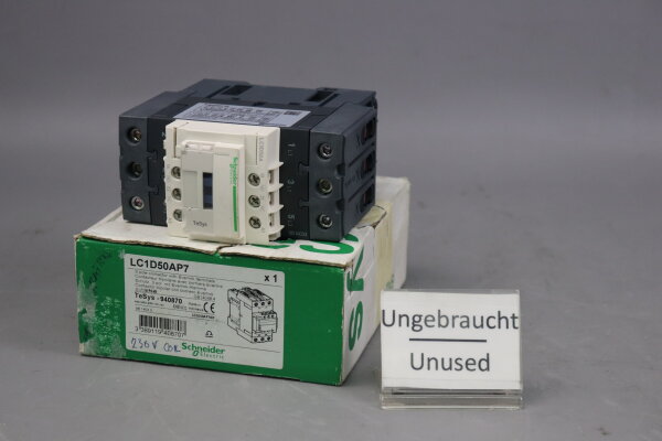 Schneider Electric LC1D50AP7 Sch&uuml;tz 940870 50A Unused OVP