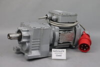 SEW R27 DRS71S4 Getriebemotor i=22,32 0,37KW 57/46Nm 1700rpm 50/60Hz Used