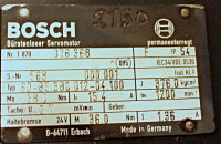 Bosch SD B5 380 012-04.100 B&uuml;rstenloser Servomotor Permanenterregt used