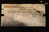 INDRAMAT 112D-0-FD-2-C/180-A-0/S03 Drehstromservomotor...
