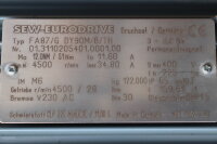 SEW FA87/G DY90M/B/TH Flachgetriebemotor i=159,61 4500rpm...
