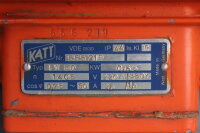 BUSCH 016-116 Vakuumpumpe EMG 101 mit Motor FN 80 50Hz 0,55KW 2mbar 0,5Ltr Used