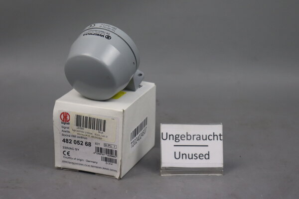Werma 482 052 68 Signalhupe 230V 15mA IP33 Unused OVP
