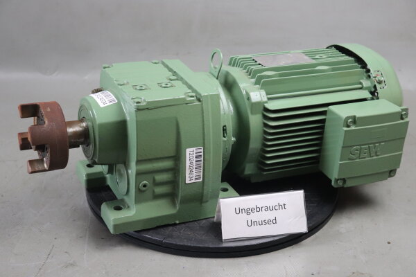 SEW Eurodrive Getriebemotor R57 DRS100M4/TF 3kW i=6,41 1400 U/min Unused