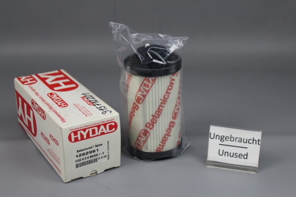 Hydac Betamicron 1262961 Filterelement 0160 R 010 BN3HC/-V 0160R010BN3HC/-V Unused OVP
