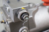 Parker PV032R1K1T1NMMC Axialkolbenpumpe 2800 1/min 420bar +  PVCMAMCN1 Unused