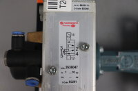 EBRO EB5.1SYD Schwenkantrieb Z011-A Absperrklappe + Herion 2636047 Ventil Used