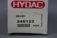 Hydac 0330 R 020 V Filterelement 245122 0330R020V unused OVP