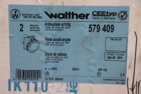 Walther 2x 579 409 Anbaudose Schräg 125A 4P 230V 9h...