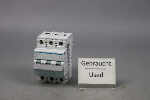 Hager MCA310 C10 Leistungsschalter 400V 3N6175 0010CT Used