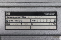 H&B Membranpumpe 2-Wisa 178-EPDM 220V 50Hz 11VA...