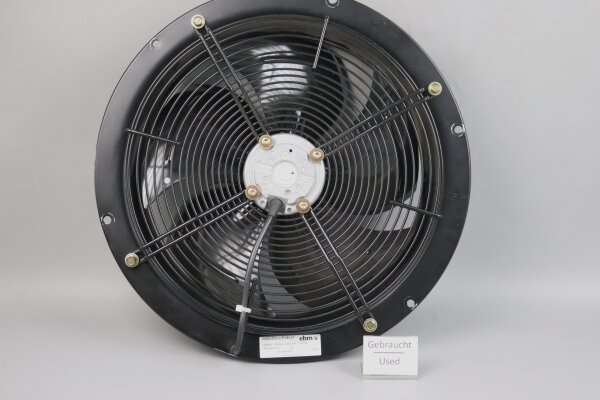 Ebm A4D350-AP08-02 Motor 230/400V + Ebm W4D350-CP08-31 Ventilator Used