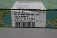 Phoenix Contact FL COMSERVER UNI 232/422/485 2313452 Schnittstellenkonverter Used OVP