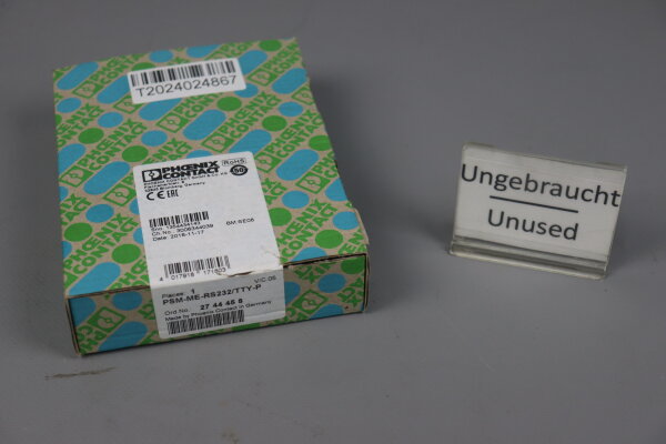 Phoenix Contact PSM-ME-RS232/TTY-P Schnittstellenumsetzer 2744458 Sealed