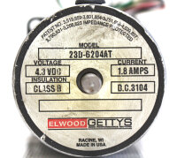 Elwood Motors 23D-6204AT Stepping Motor used