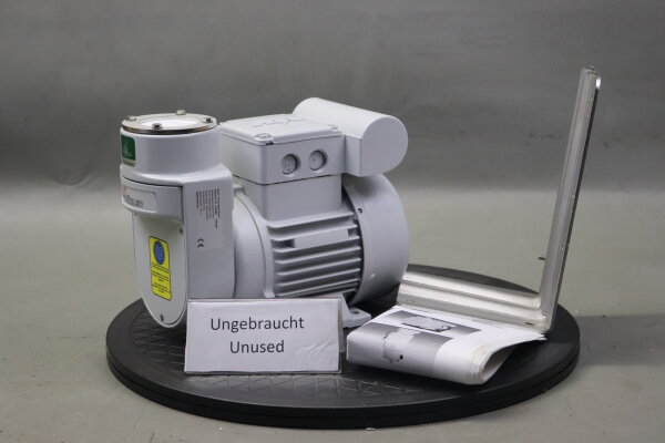 B&uuml;hler P2.3 SP-V Messgaspumpe 230V + ATB ABF 63/4B-7R Elektromotor 90W Unused